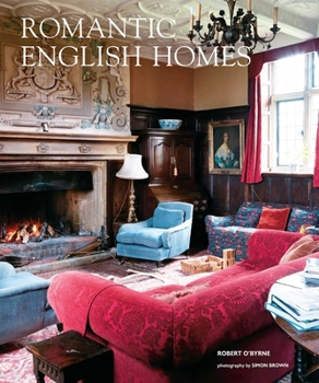 Hardcover Romantic English Homes Book