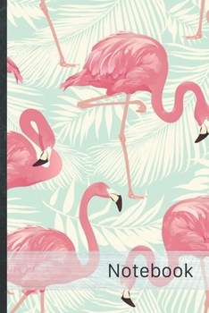 Notebook: Quad Ruled Notebook • Over 120 quad ruled pages • Design „101 Flamingos“ • Size 6 x 9 inches • Perfect for Sketching, Drawing, Bullet Journaling, To-Do List, Writing. Do it yourself! DIY