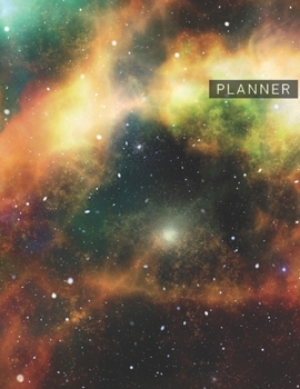 Planner: Universe 2 Year Monthly Planner with Note Pages (24 Months) | Jan 2020 - Dec 2021 | Month Planning | Appointment Calendar Schedule | Plan Each Day, Set Goals & Get Stuff Done