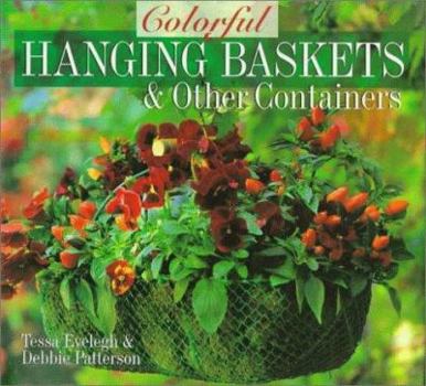 Hardcover Colorful Hanging Baskets and Other Containers Book