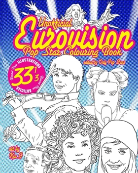 Paperback Eurovision Pop Star Colouring Book: Unofficial Book