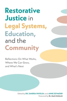 Restorative Justice in Legal Systems, Education and the Community: Reflections on What Works, Where We Can Grow and What's Next