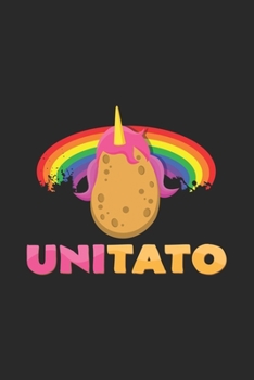 Paperback Unitato: 6x9 Potato - dotgrid - dot grid paper - notebook - notes Book