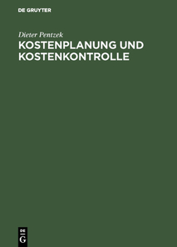 Hardcover Kostenplanung und Kostenkontrolle [German] Book