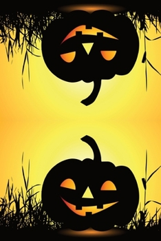 Notebook | Journal | Diary: Halloween special | Dot Grip | Sturdy Matte Softcover | 6x9 inches | 108 Pages with watermark spider