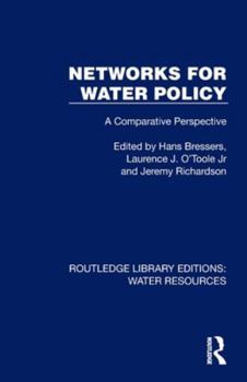 Paperback Networks for Water Policy: A Comparative Perspective Book