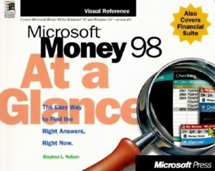 Paperback Microsoft Money 98 At a Glance Book