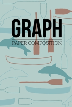 Graph Paper Composition: Graph Paper 6" x 9" Quad Ruled 4x4,Grid Paper for school student,office,kids Notebooks