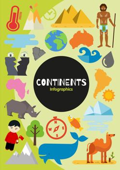 Paperback Continents Infographics Book