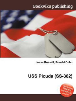 Paperback USS Picuda (Ss-382) Book