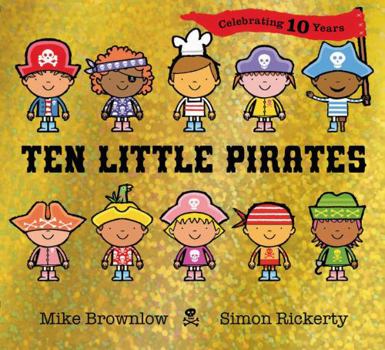 Paperback Ten Little Pirates 10th Anniversary Edition Book