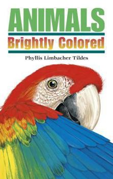 Hardcover Animals Brightly Colored Book