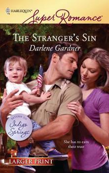 Mass Market Paperback The Stranger's Sin [Large Print] Book