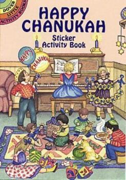 Paperback Happy Chanukah Sticker Activity Book (Dover Little Activity Books) Book