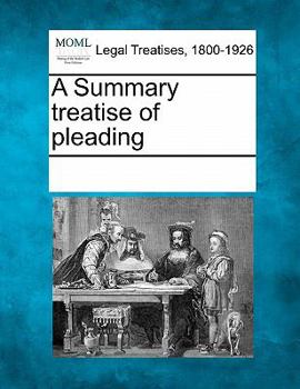 Paperback A Summary Treatise of Pleading Book