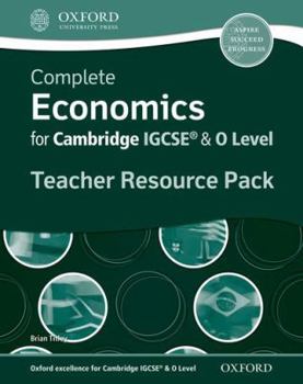 Paperback Complete Economics for Igcserg and O-Level Teacher Resource Pack [With eBook] Book