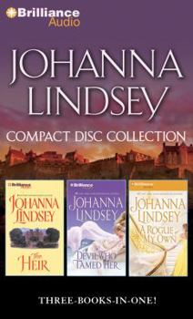 Audio CD Johanna Lindsey CD Collection 6: The Heir, the Devil Who Tamed Her, a Rogue of My Own Book