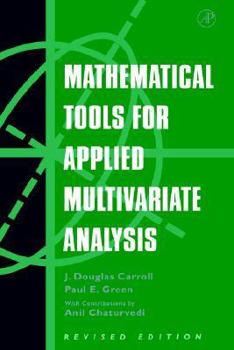 Paperback Mathematical Tools for Applied Multivariate Analysis Book