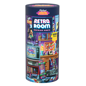 Retro Room 500-Piece Jigsaw Puzzle