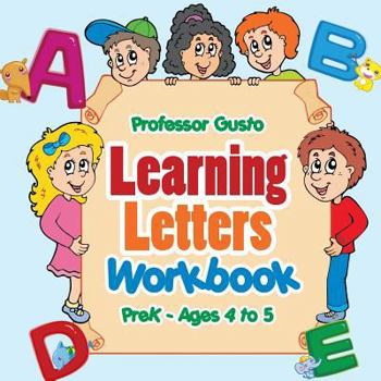 Paperback Learning Letters Workbook PreK - Ages 4 to 5 Book