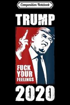 Composition Notebook: President Donald Trump American Flag 2020 Republican Picture  Journal/Notebook Blank Lined Ruled 6x9 100 Pages