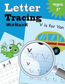 Paperback Letter Tracing Workbook: Kindergarten Tracing Workbook Book