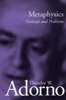 Paperback Metaphysics: Concept and Problems Book