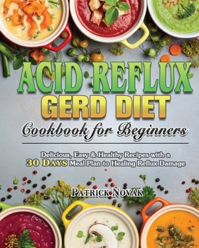 Paperback Acid Reflux GERD Diet Cookbook for Beginners Book