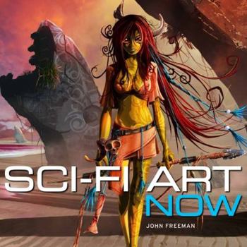 Hardcover Sci-Fi Art Now Book