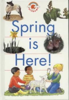 Hardcover Spring Is Here! (Rainbows Red) Book