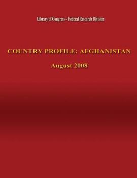 Paperback Country Profile: Afghanistan Book