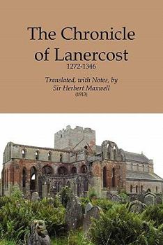Paperback Chronicle of Lanercost, 1272-1346 Book