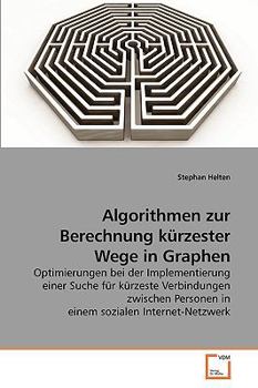 Paperback Algorithmen zur Berechnung kürzester Wege in Graphen [German] Book