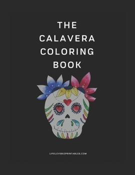 Paperback The Calavera Coloring Book