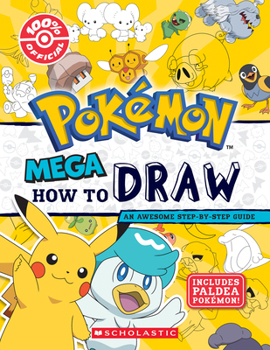 Paperback Mega How to Draw (Pokémon) Book