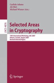 Paperback Selected Areas in Cryptography Book