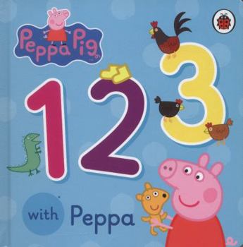 Paperback Peppa Pig: 123 with Peppa Book