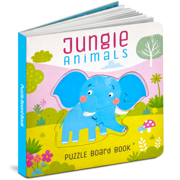 Paperback Jungle Animals Puzzle Board Book