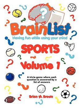 Paperback Brainlist Sports - Volume 1 Book