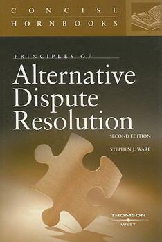 Paperback Principles of Alternative Dispute Resolution Book