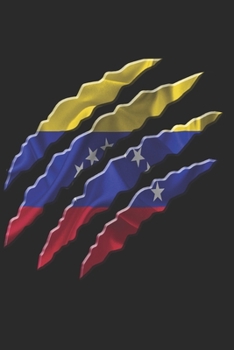 Venezuela Notebook: Venezuela Notebook college book diary journal booklet memo composition book 120 sheets - Dot Grid paper 6x9 inch