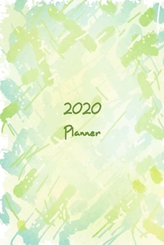 Paperback 2020 Planner: 6"x9" Daily and Weekly Agenda Planner and Organizer V33 Book