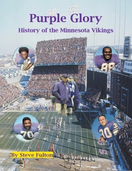 Paperback Purple Glory-History of the Minnesota Vikings Book