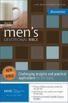 Hardcover New Men's Devotional Bible-NIV Book