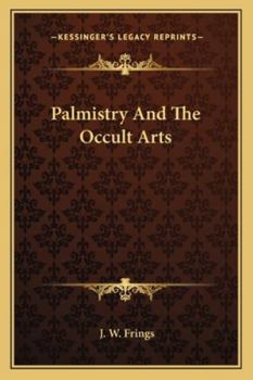 Paperback Palmistry And The Occult Arts Book