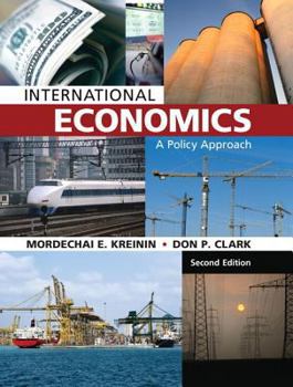 Hardcover International Economics: A Policy Approach Book