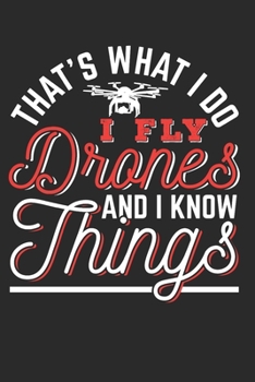 DRONE: Drone Notebook the perfect gift idea for drones or quadrocopter fans. The paperback has 120 white pages with dot matrix that support you in writing or sketching.