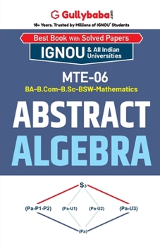 Paperback MTE-06 Abstract Algebra Book