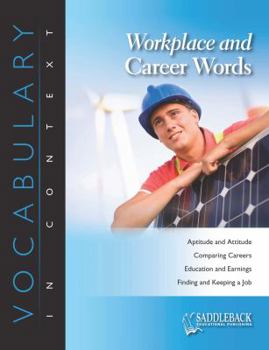 Paperback Workplace and Career Words Book