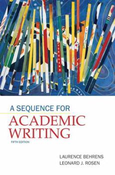 Paperback A Sequence for Academic Writing Book